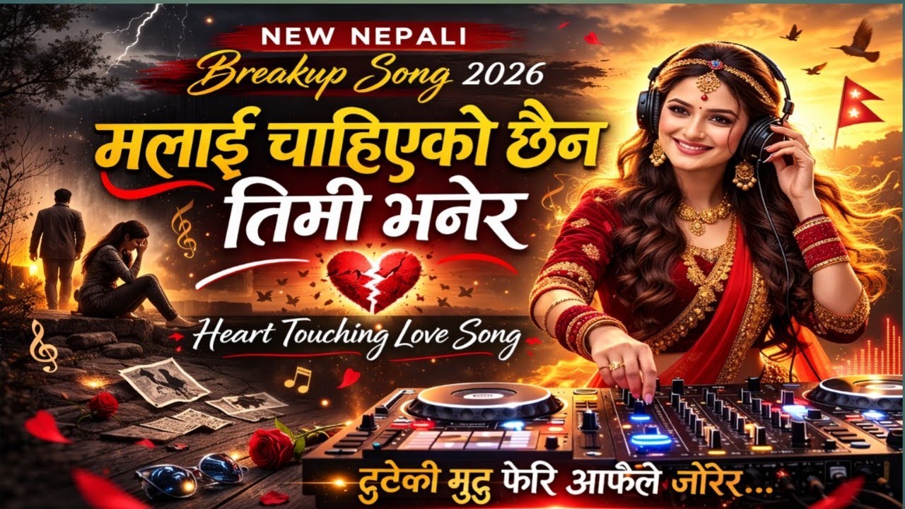 New Nepali Breakup Song 2026 | मलाइ चाहिएको छैन तिमी भनेर 💔 | Heart Touching Love Song