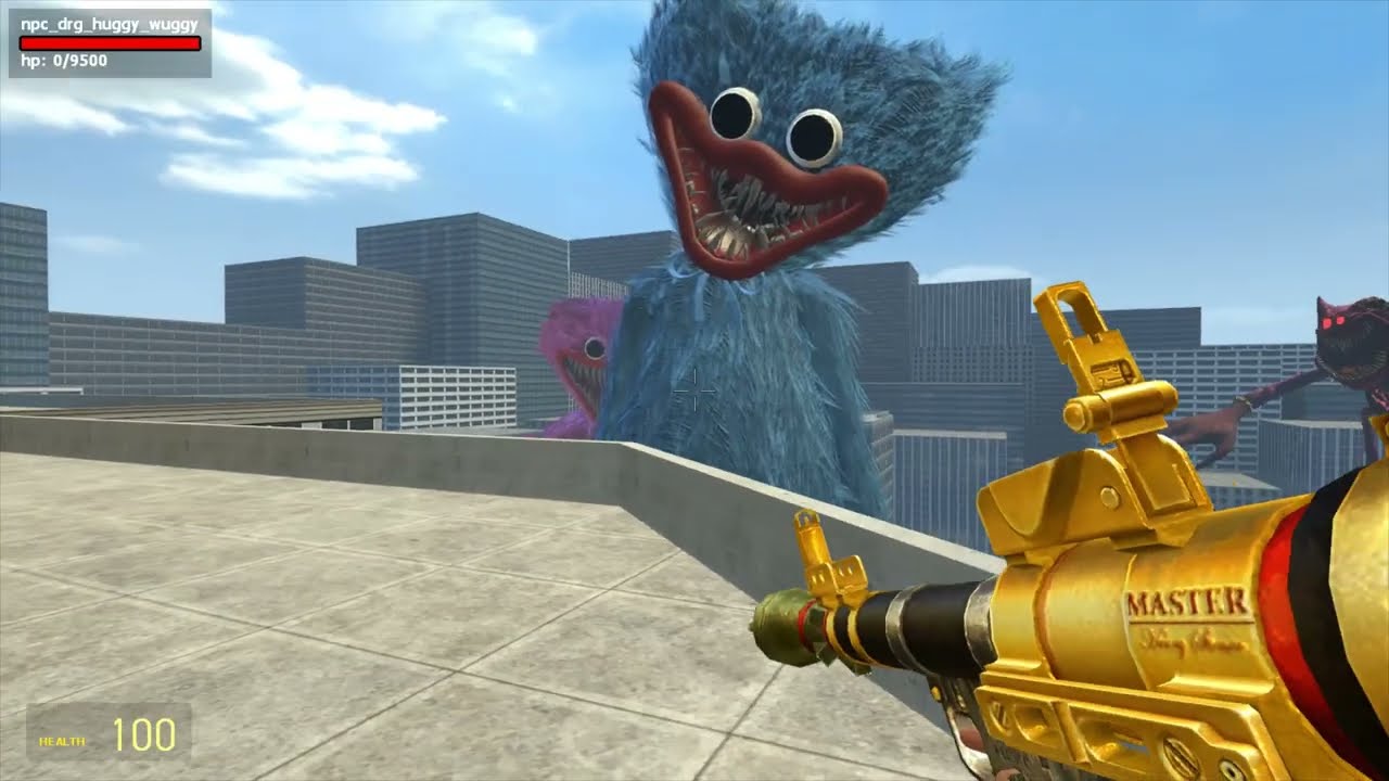 ALL THE HUGGY WUGGY FROM POPPY PLAYTIME IS IN MY VISION PART 2 | GARRY'S MOD