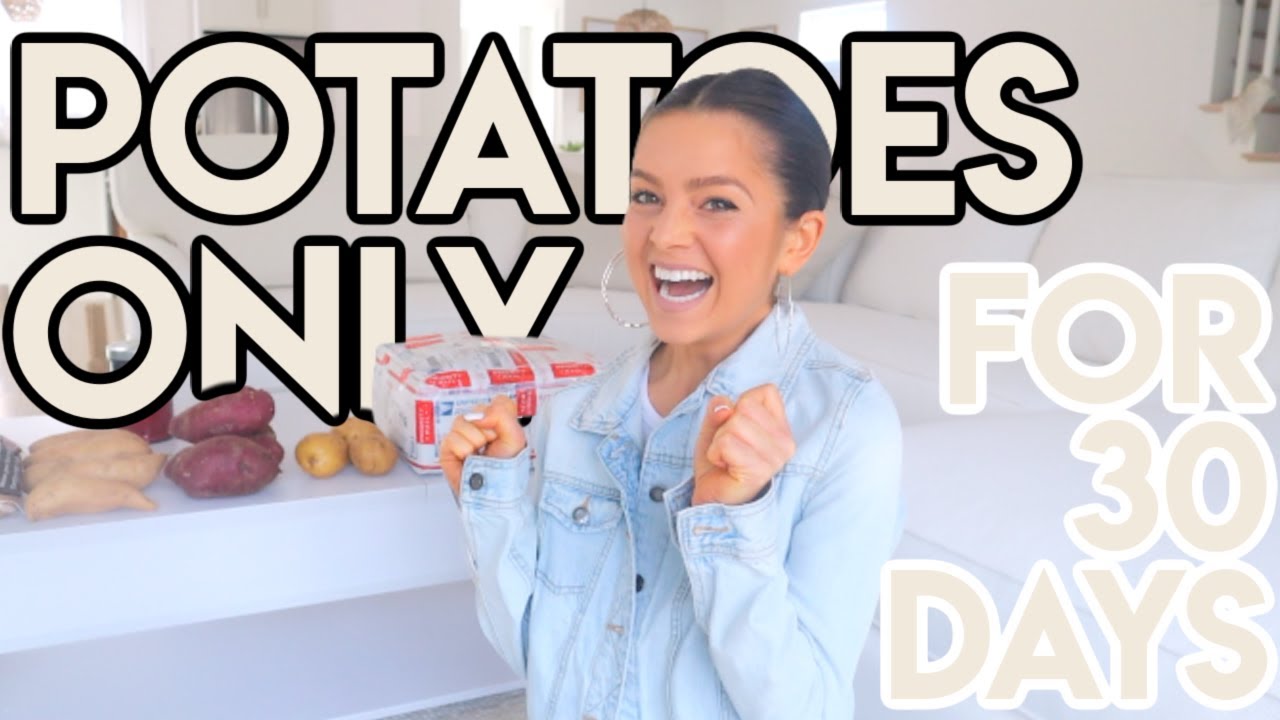 POTATO DIET: EVERYTHING I AM EATING & SUPPLEMENTS