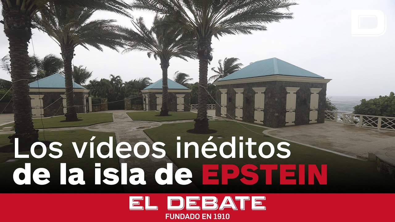 Los v&iacute;deos in&eacute;ditos de la isla privada de Epstein