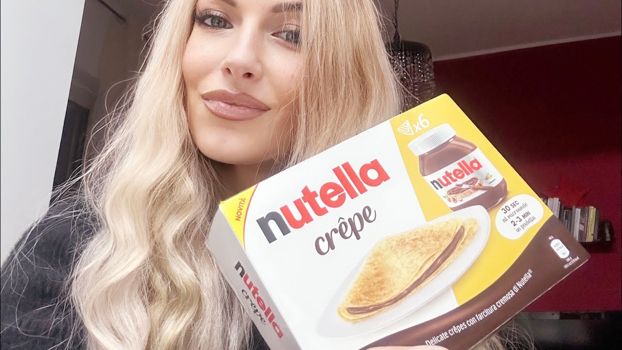 Nutella Crêpe! Video assaggio 😋