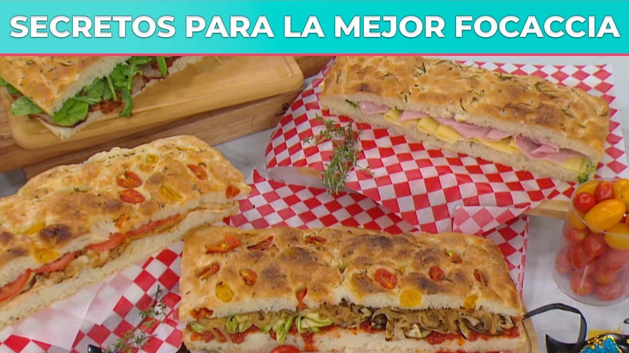 Los trucos de Jimena Monteverde para preparar una focaccia gigante sin tanto tiempo de levado