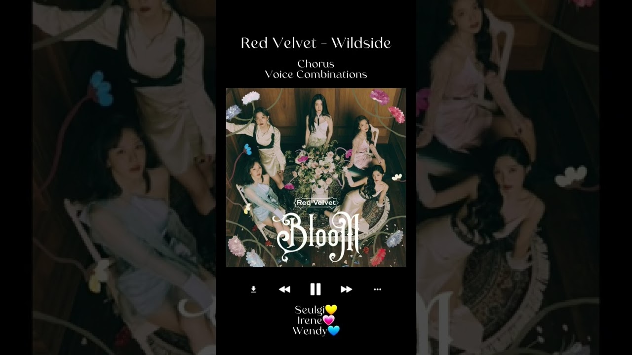 Red Velvet - Wildside voice combinations 