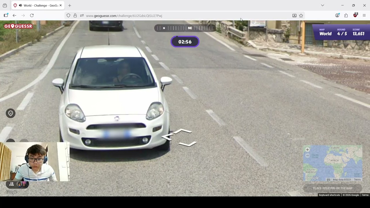 Geoguessr Daily Challenge 27/1/2026