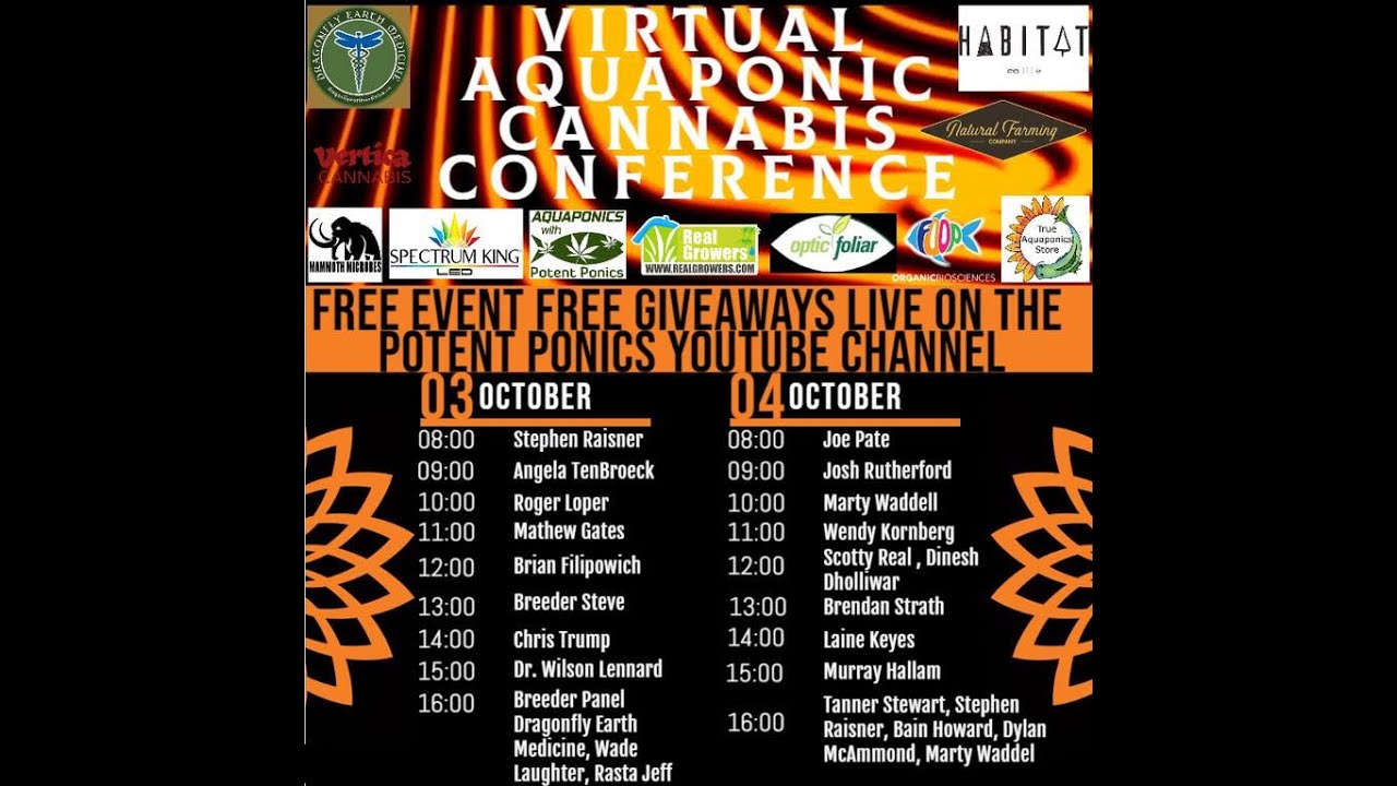 Wade Laughter & Dragonfly Earth Medicine talk Breeding at the Virtual Aquaponic Cannabis Conference