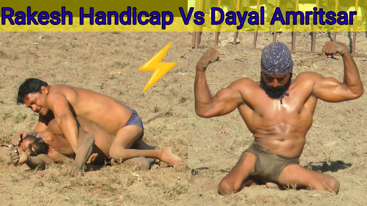 Dayal Amritsar Vs Rakesh Palawan Handicap Mahaveer Kushti Dangal (Akhnoor) 25-10-2023