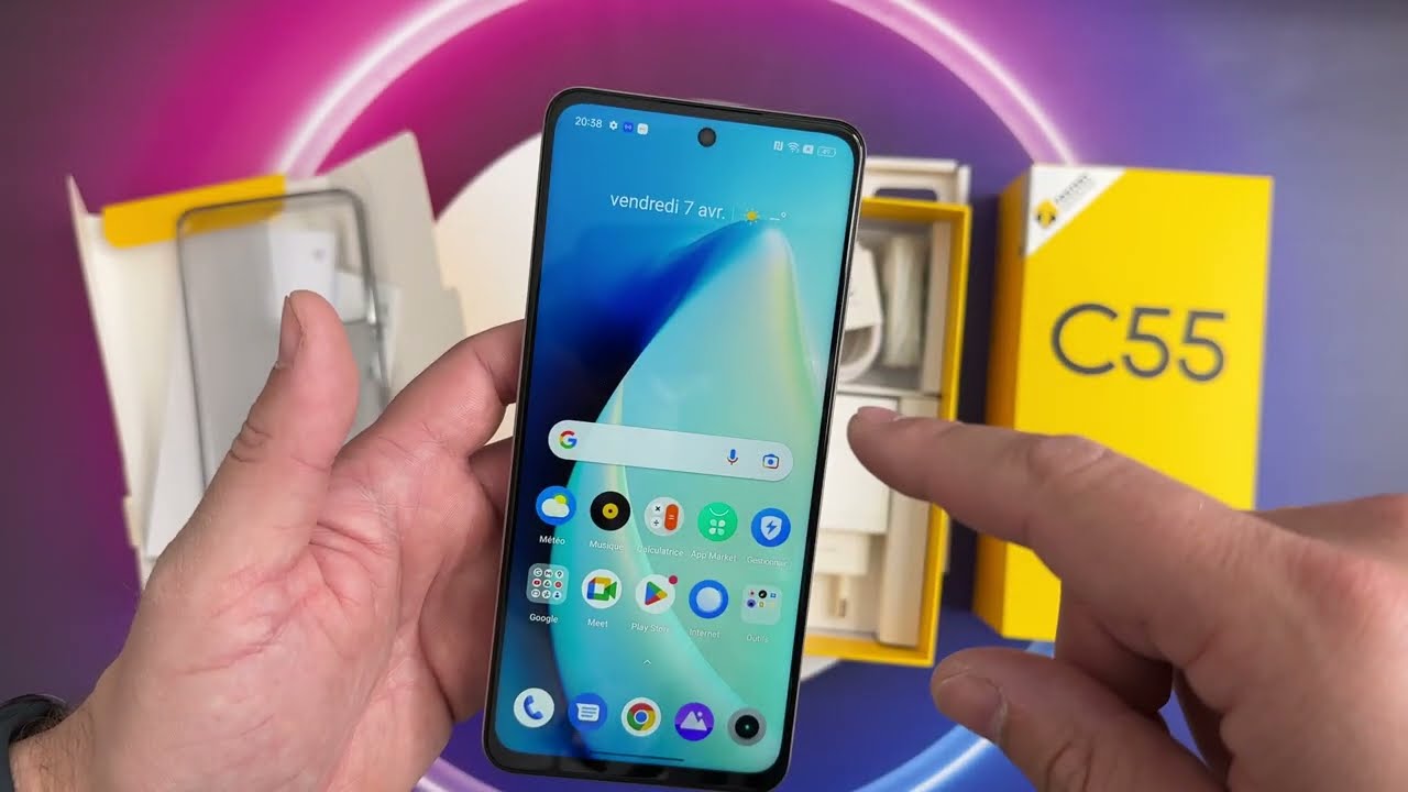Déballage du realme C55