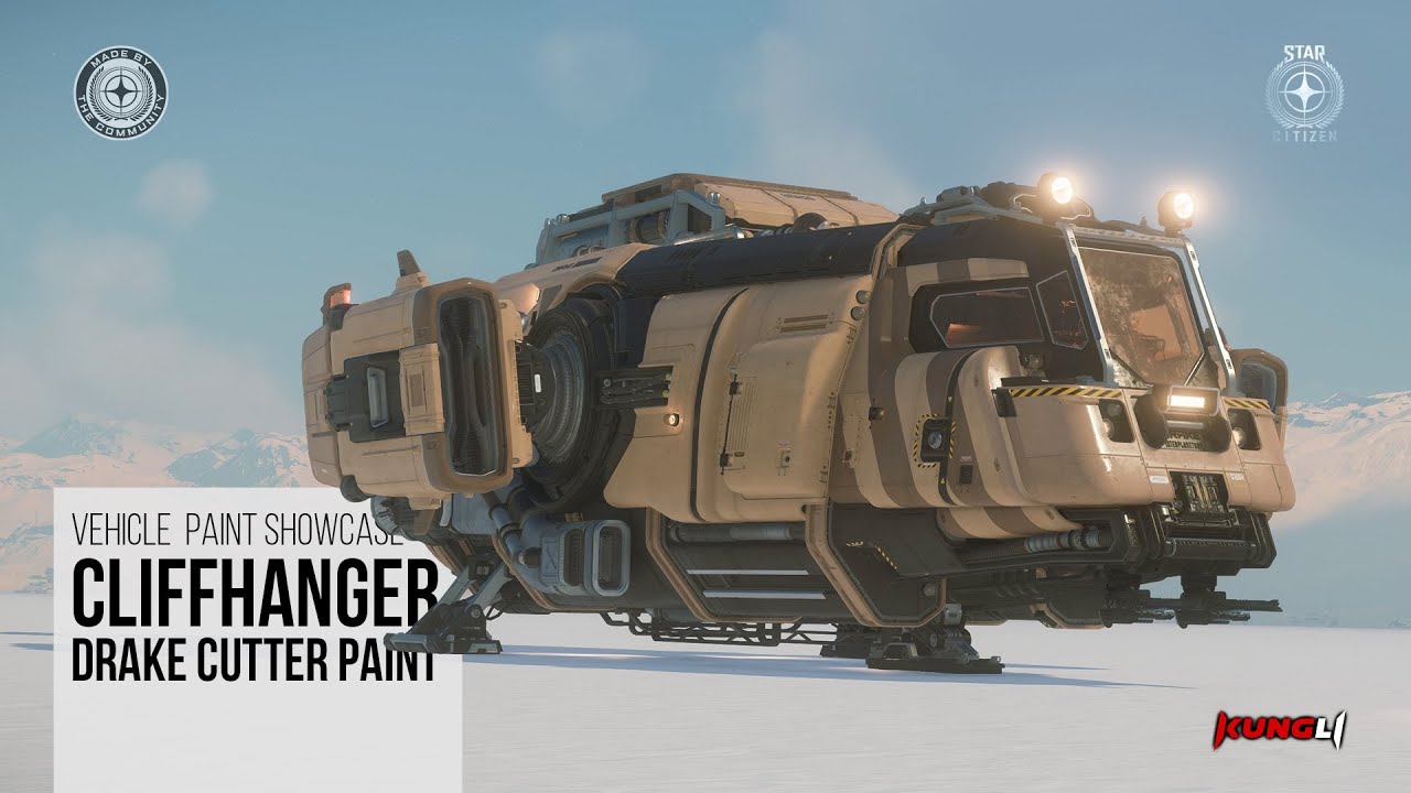 Drake Cutter Rambler Cliffhanger Paint Showcase | Star Citizen