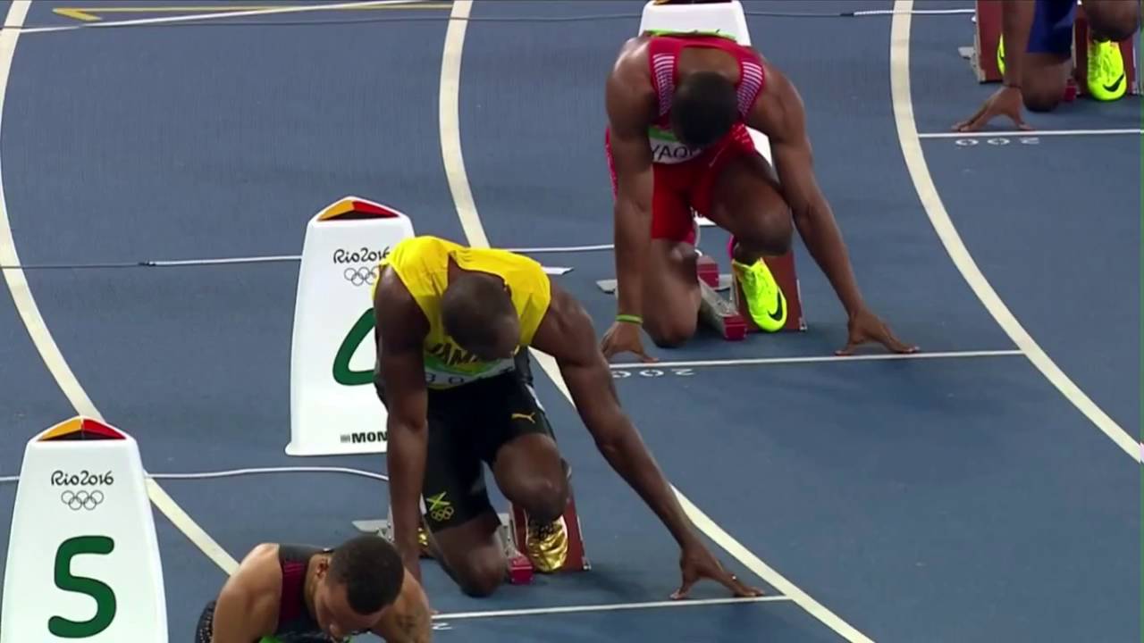 Rio 2016 men's 200m semifinal 2