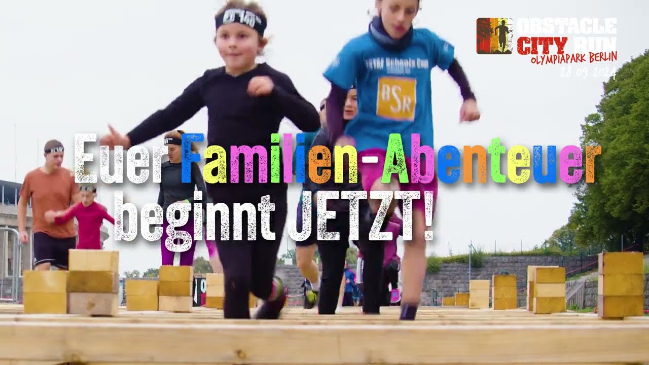 Obstacle City Run Family Edition Berlin 2024