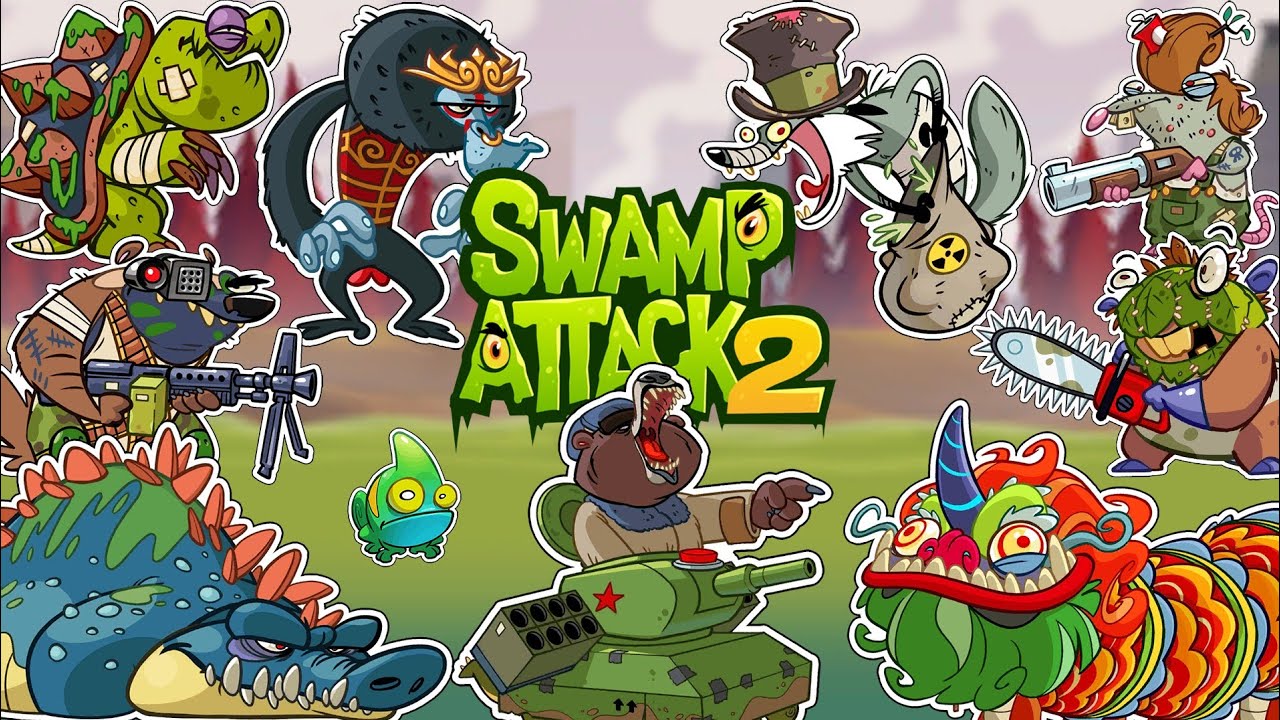 Swamp Attack 2 All BOSS 