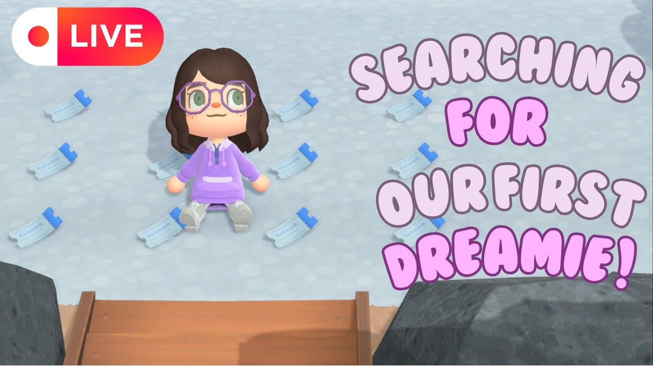 🔴 FIRST STREAM EVER + FIRST DREAMIE VILLAGER HUNT! | [Day 21] 365 Days of Animal Crossing Challenge