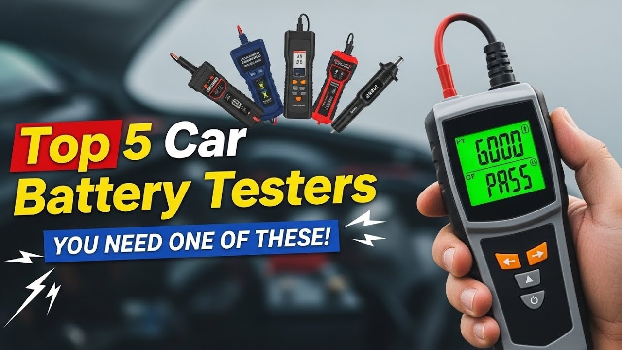 TOP 5 Best Car Battery Testers You Can Trust
