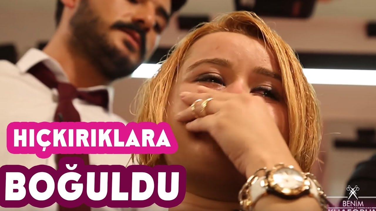 Saçı Kesilen Model Hıçkırıklara Boğuldu - Benim Kuaförüm