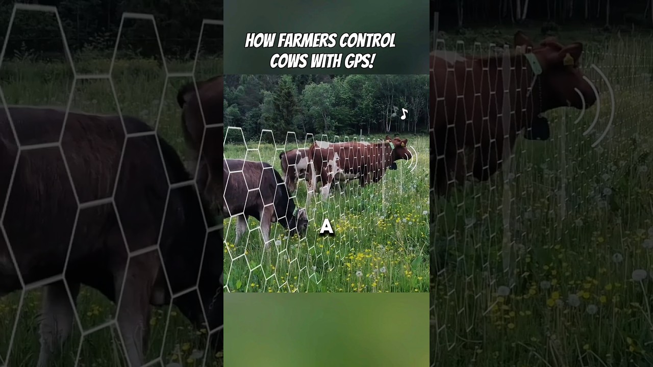 How Farmers Control Cows with GPS