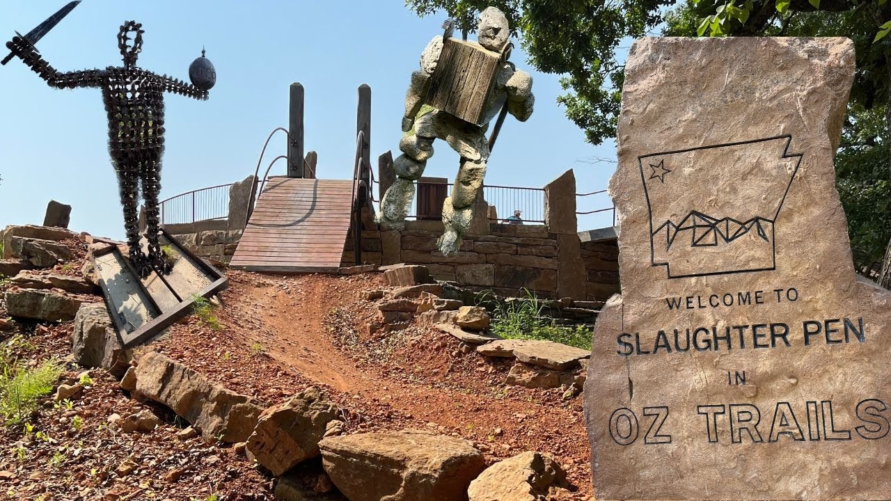 Slaughter Pen and The Castle in Bentonville Arkansas