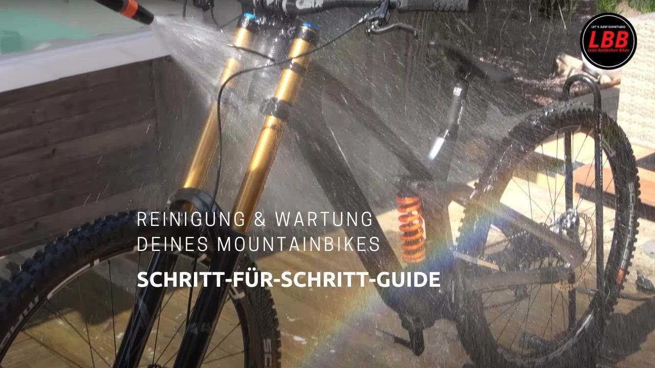Frisch wie neu: Reinigung & Wartung deines Mountainbikes – Schritt-für-Schritt-Guide