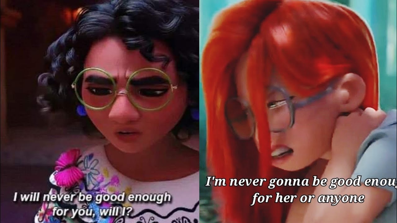 Two Generational Trauma scenes similar in both recent Disney movies