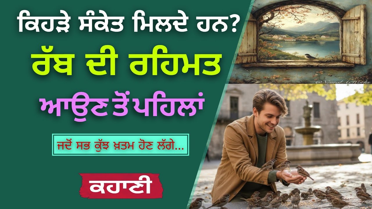 ਰੱਬ ਦੀ ਰਹਿਮਤ ਆਉਣ ਤੋਂ ਪਹਿਲਾਂ ਮਿਲਦੇ ਹਨ ਇਹ ਸੰਕੇਤ।Signs Before God’s Blessings Arrive Motivational Story