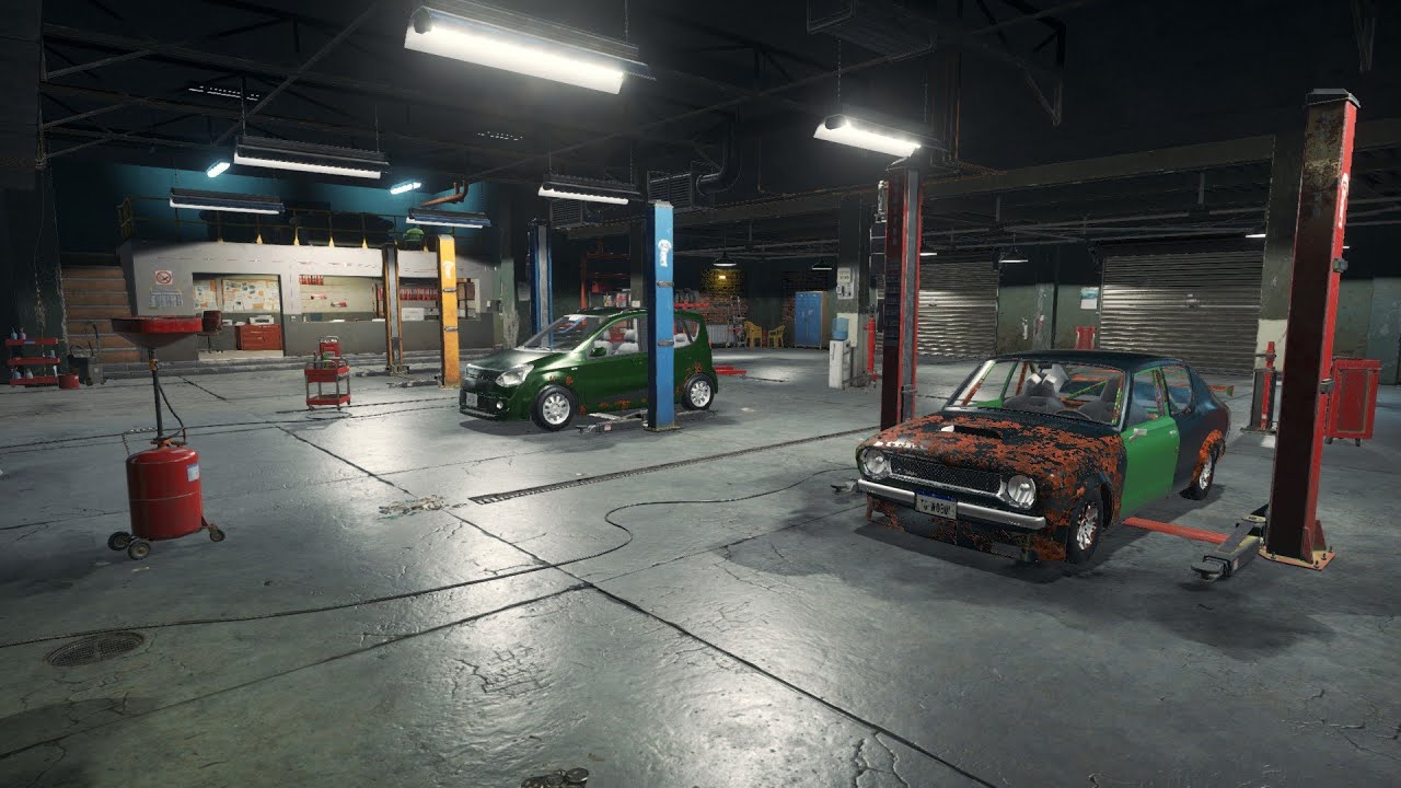Car Mechanic Simulator 2018 Fazendo Manunteção De Dois Carros.