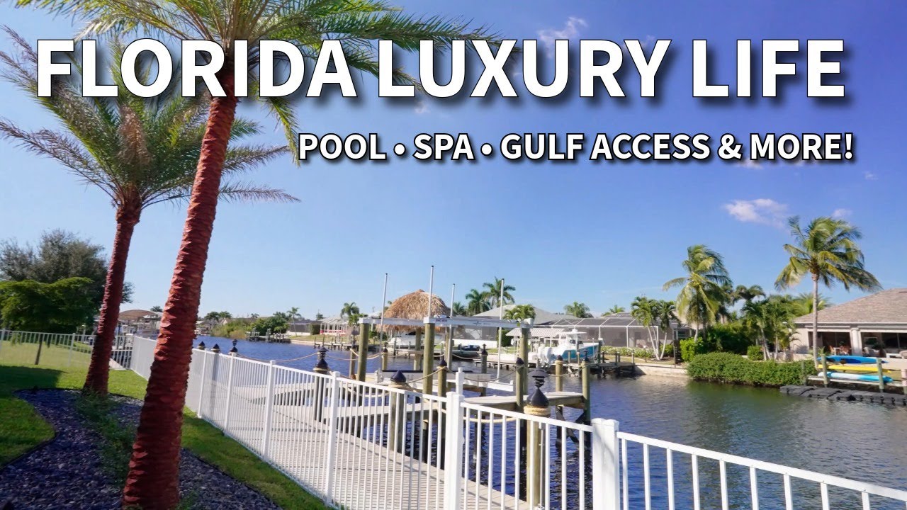This Cape Coral Waterfront Home is Absolutely Gorgeous