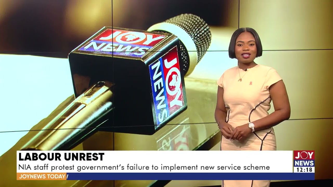 Labour Unrest: NIA staff protest government's failure to implement new service scheme