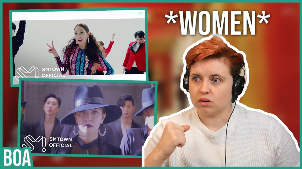 REACTION to BOA - ONE SHOT TWO SHOT & WOMAN MVs