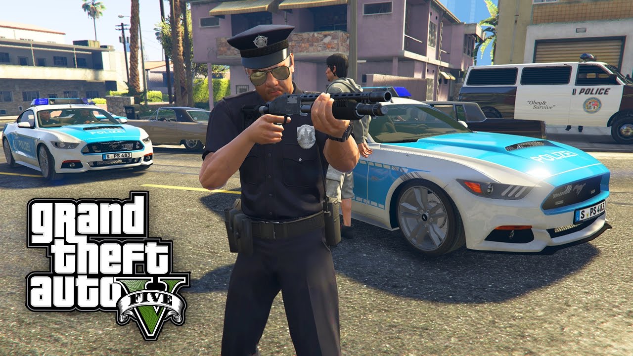 UNGLAUBLICHER POLIZEI EINSATZ ! - GTA 5 REAL LIFE MOD