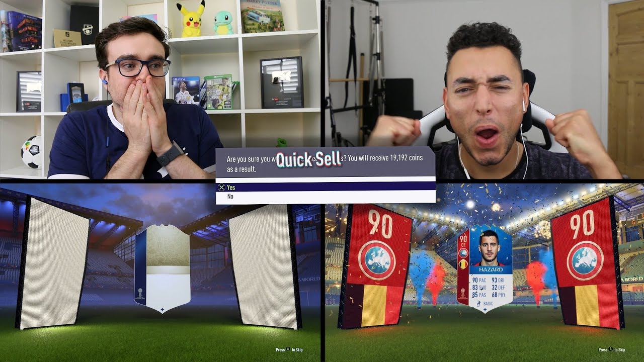 AN ICON IN A DISCARD PACK CHALLENGE!!! Fifa 18 World Cup Guess Who