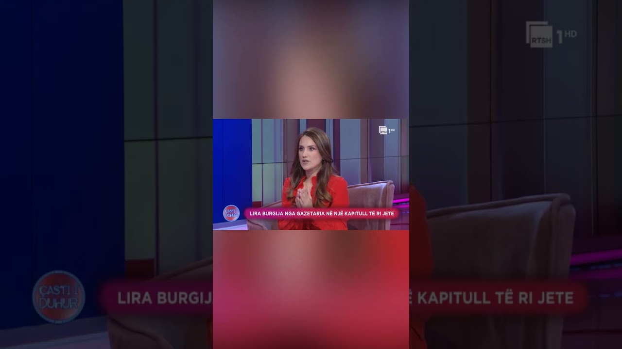 Lira Burgija flet p&euml;r largimin nga televizioni: Ishte nj&euml; vendim i menduar mir&euml;