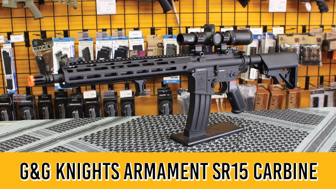 G&G Knight Armament SR15 Carbine Airsoft Gun