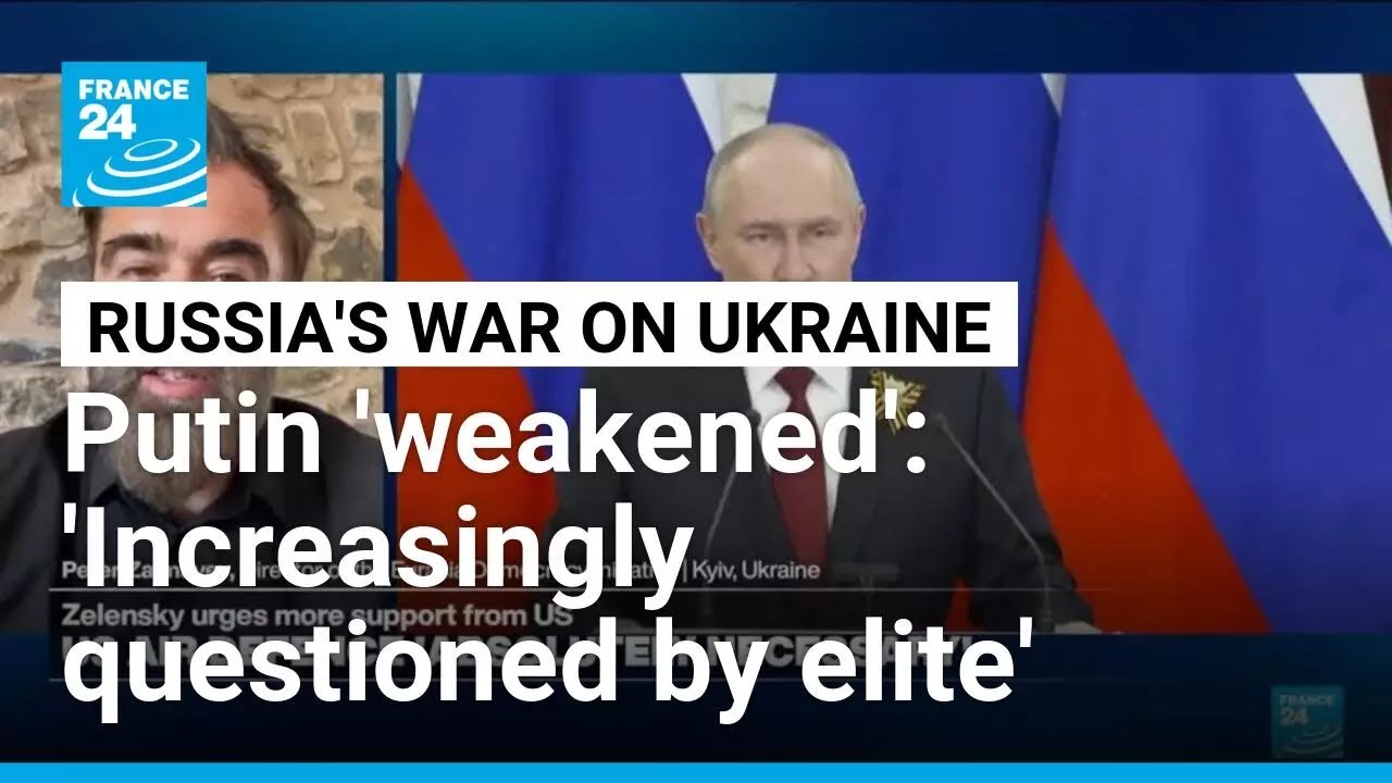 Russia 'bogged down' in Ukraine, suffering net territorial losses for first the time since 2023