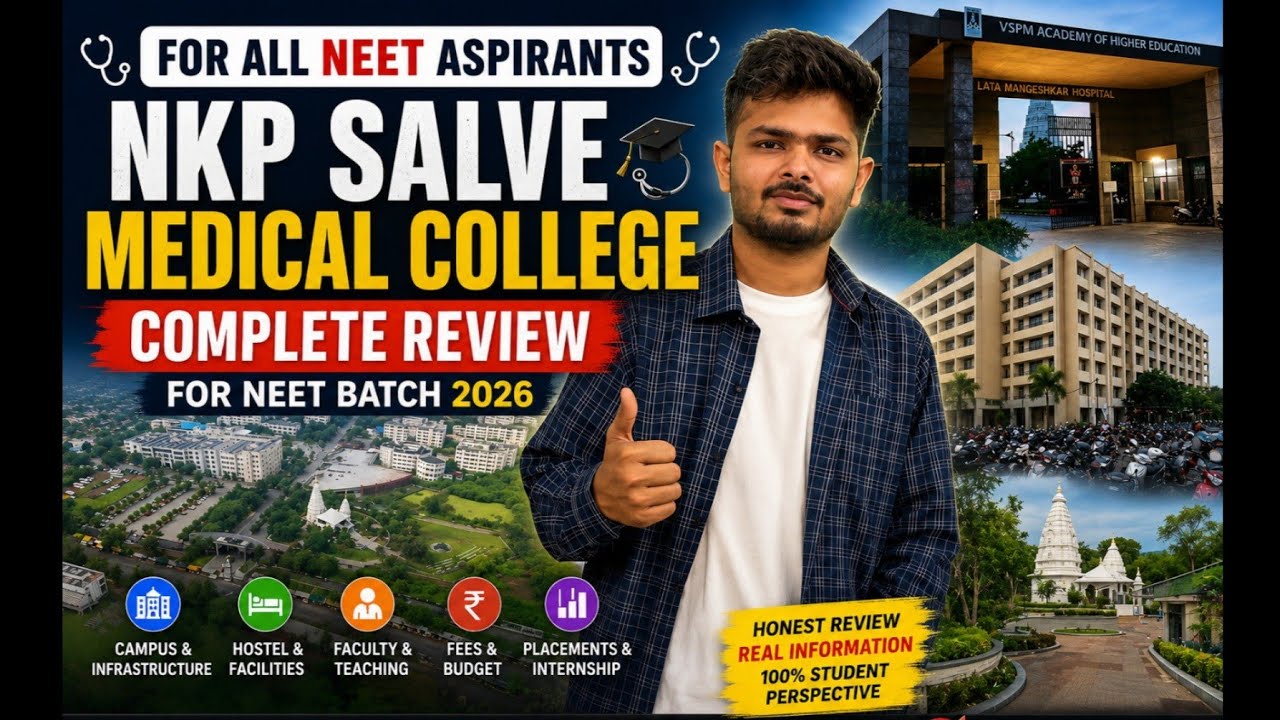 NKP Salve Medical College Nagpur – Full Review 🔍 Campus, Hostel, Fees & Cutoff!