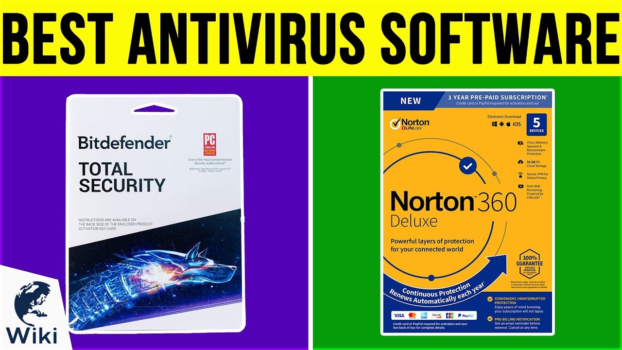 10 Best Antivirus Software 2019