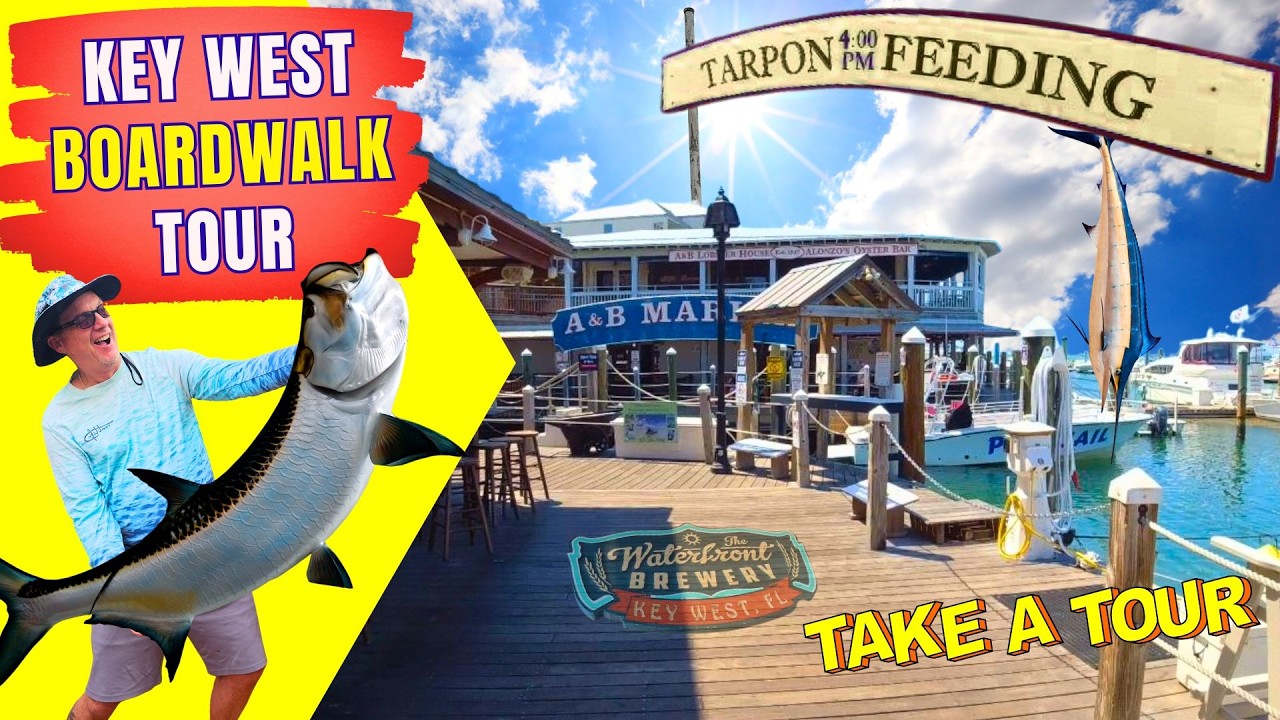 Key West Boardwalk Tour - Full Tour of the Boardwalk in Key West Florida
