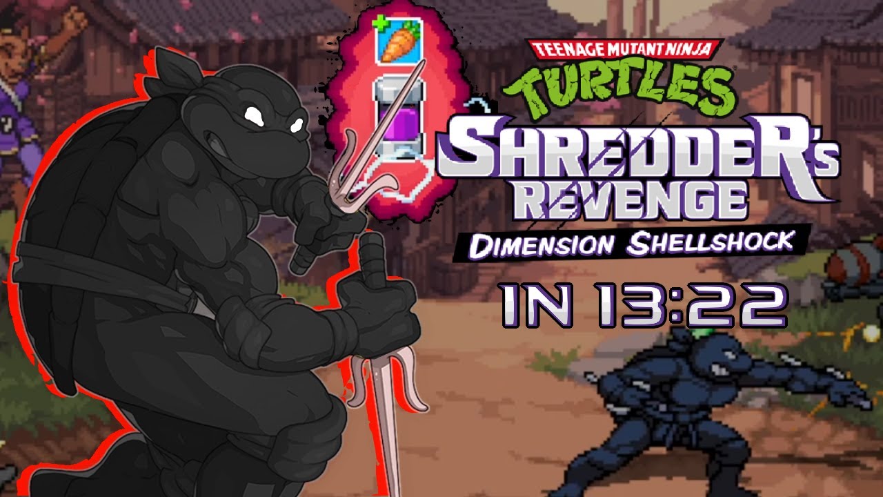 [Former WR] TMNT SR: Dimension Shellshock Speedrun in 13:22 RTA / 07:00.54 IGT