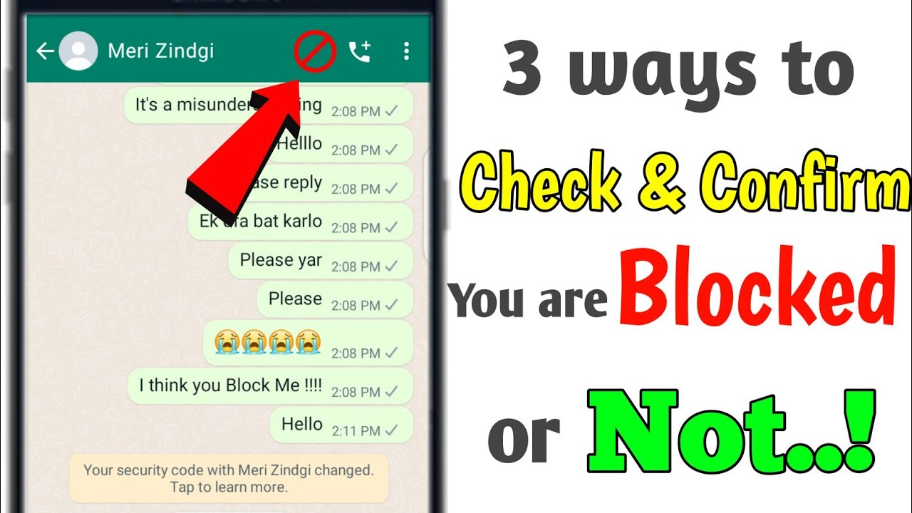 Как проверить, заблокировал ли вас кто-то в WhatsApp