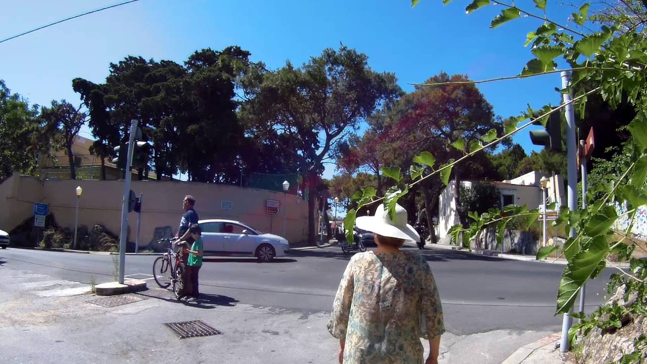 On foot from Semiramis Hotel to Rhodes old city