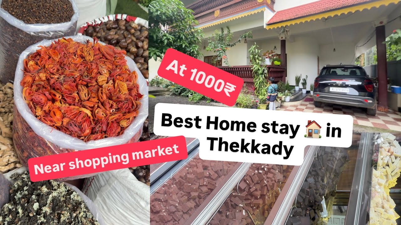 Best Home stay in Thekkady at 1000₹ | Budget friendly stay in Thekkady 