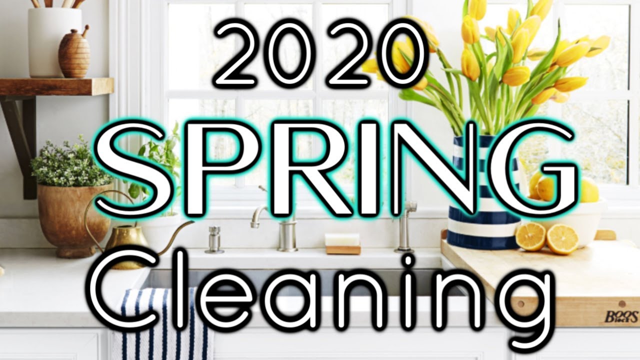 NEW! 2020 SPRING CLEANING 🌷| CLEAN WITH ME | BATHROOM DEEP CLEAN | HOW TO CLEAN A BATHROOM
