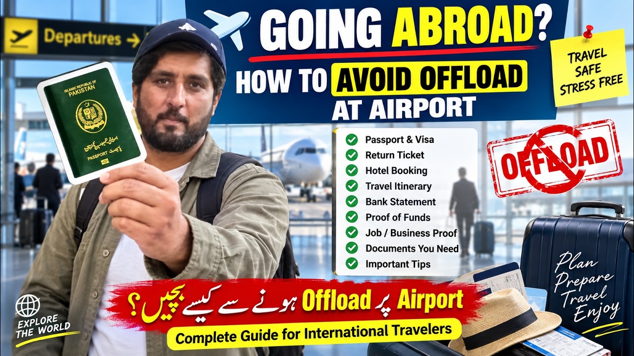 How to Avoid Offloading at Pakistan Airport? | Documents & Tips | Airport Offload Se Kaise Bachain