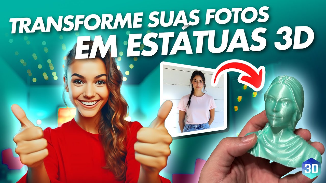 Descubra como Converter FOTOS em ESTÁTUAS 3D em Segundos!