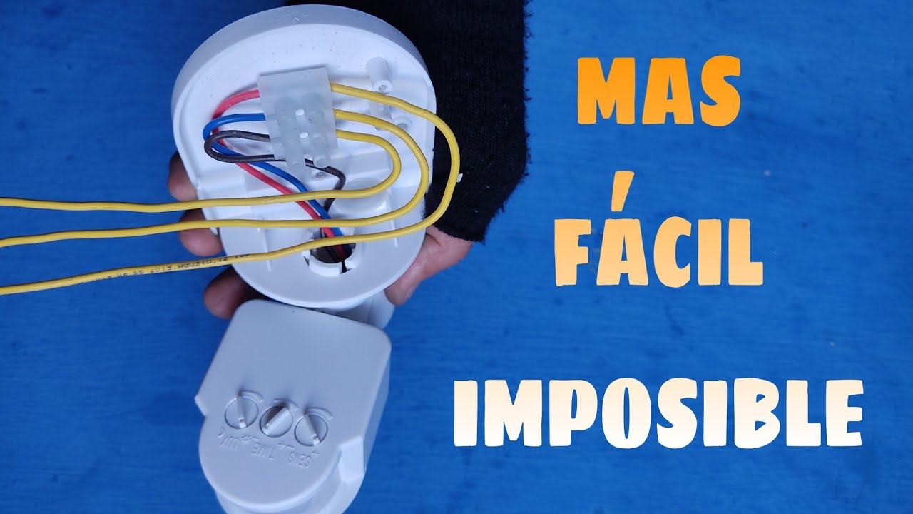 Como Instalar un Sensor de Movimiento