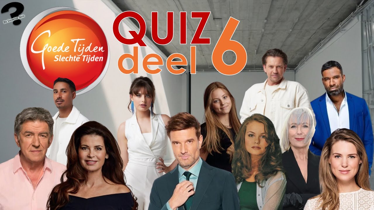 Goede Tijden, Slechte Tijden Quiz #6 | #GTST