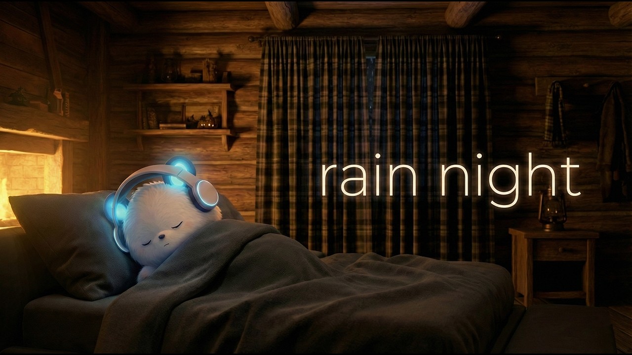 Overthinking Again? Cabin Rain for Deep Sleep BGM