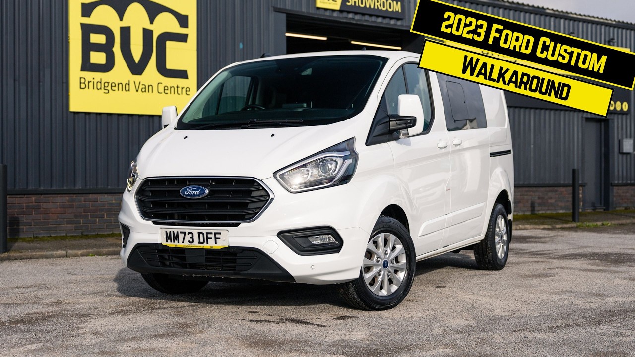 2023 Ford Transit Custom 300 Limited Doublecab 130 BHP L1 SWB – Full Walkaround