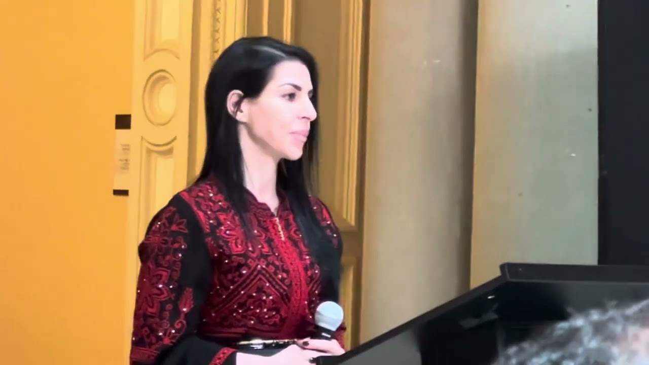 Filastine Srour  speech at NYC Board of Ed event Celebrating April as Arab American Heritage Month