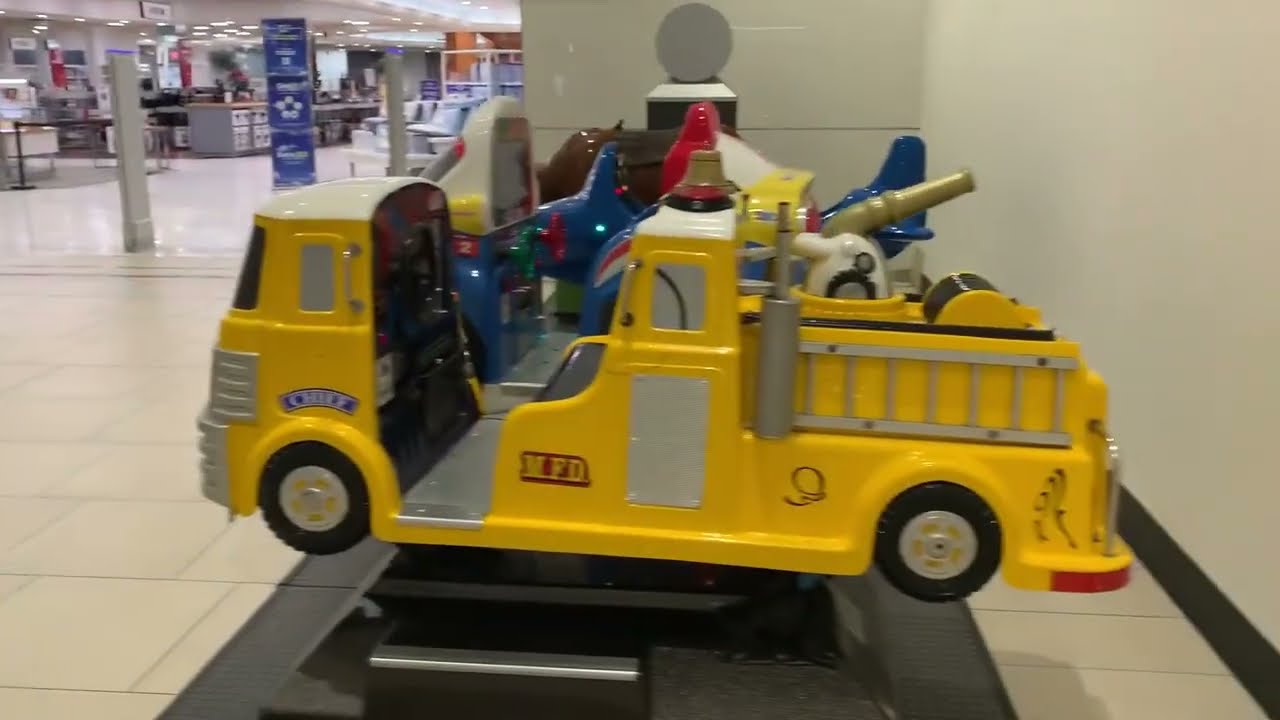 BAFCO Fire Engine - Coin Operated Ride