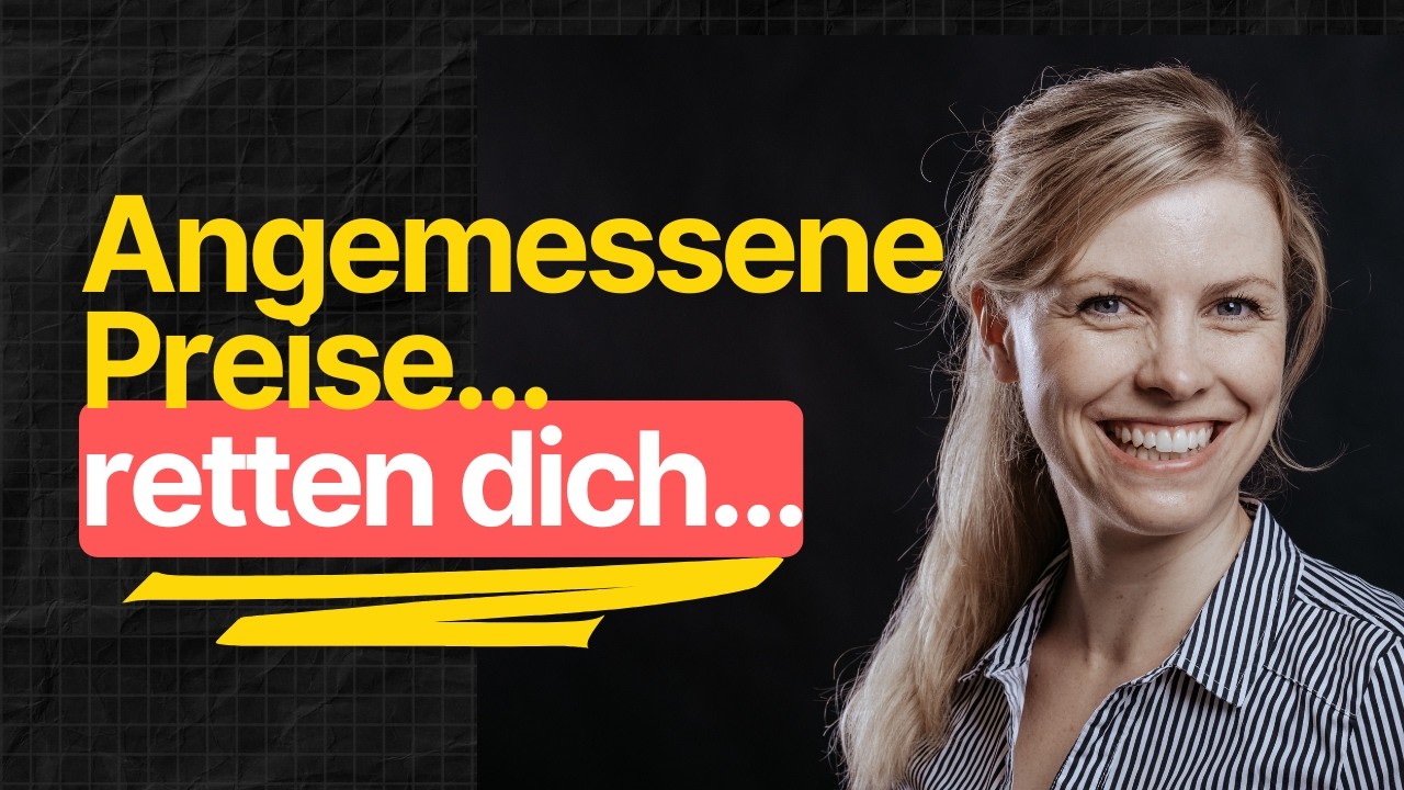 Warum angemessene Preise dich und dein Business retten