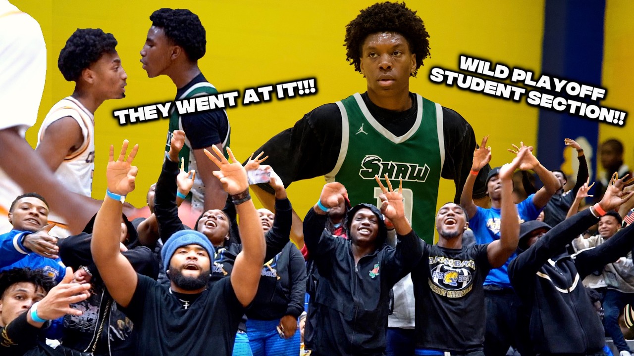 WILD New Orleans Playoff Crowd + a HOT Shooter in a Nail-Biter!! 🍿🍿🔥 || #6 Kennedy vs. #11 Shaw